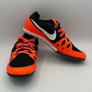 Nike Racing Rival M Multi Use Track Shoes Orange 806559-018 Women's‎ Size 7 US